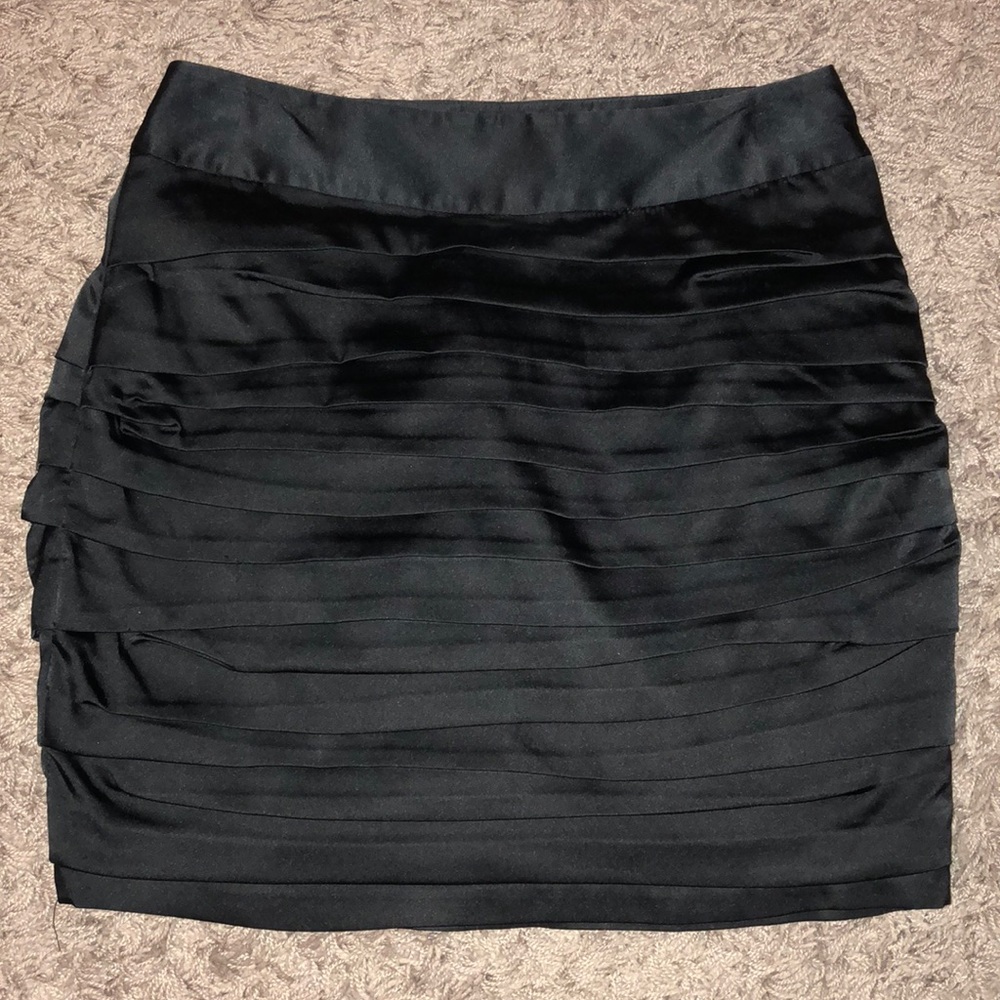 Express rouched mini skirt
